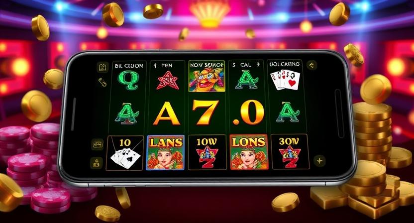 DAYBET mobile casino app interface