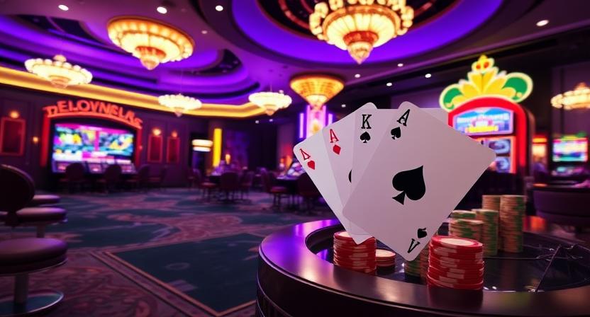 Player account and game selection on DAYBET